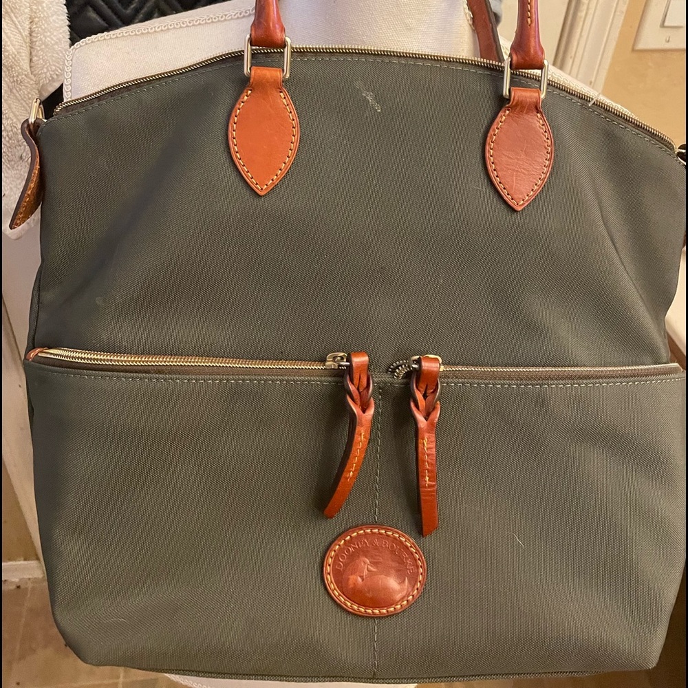 Military canvas Green D&B purse